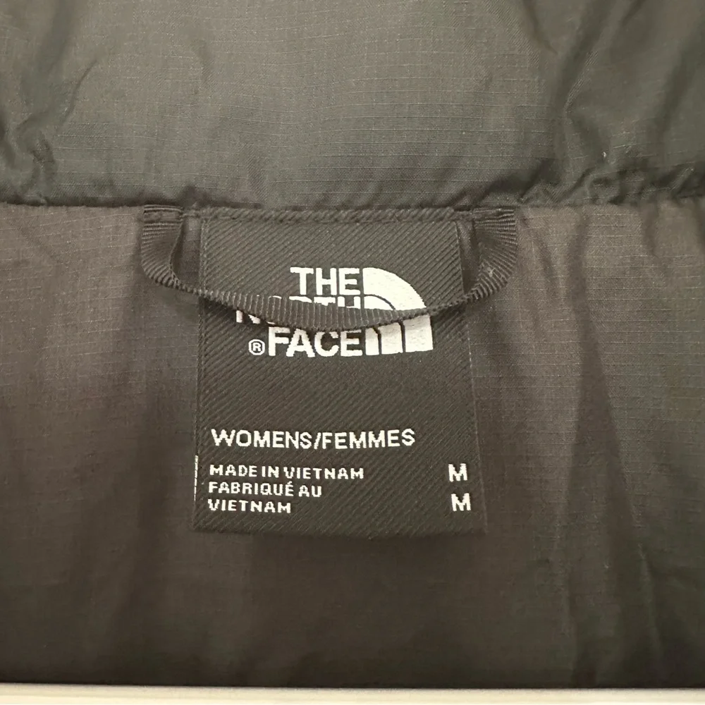 The North Face Minoqua 550 Down Jacket Puffer Women's Medium Black, NWT - Picture 7 of 8